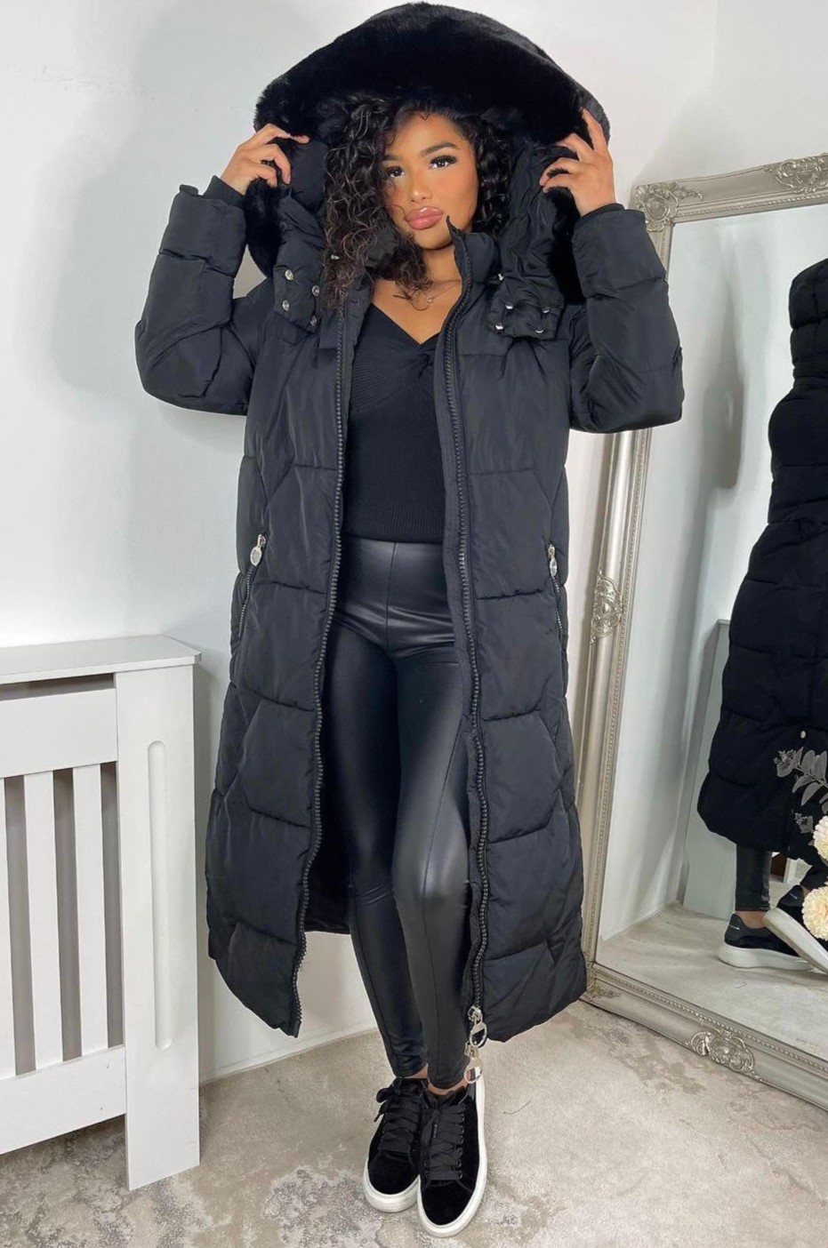 black-long-padded-winter-warm-jacket