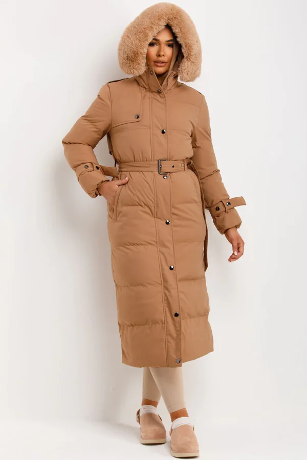 long-puffer-belted-trench-coat-with-hood-in-camel