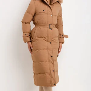 long-puffer-belted-trench-coat-with-hood-in-camel