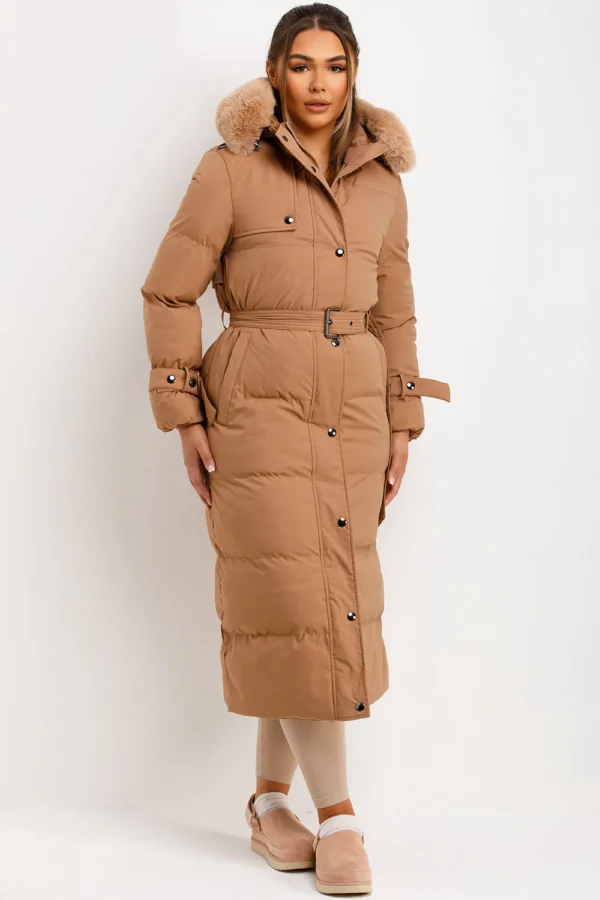 long-puffer-belted-trench-coat-with-hood-in-camel