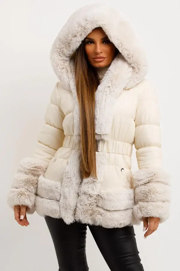 cream-belted-faux-fur-hooded-padded-jacket-styledup-fashion_600x