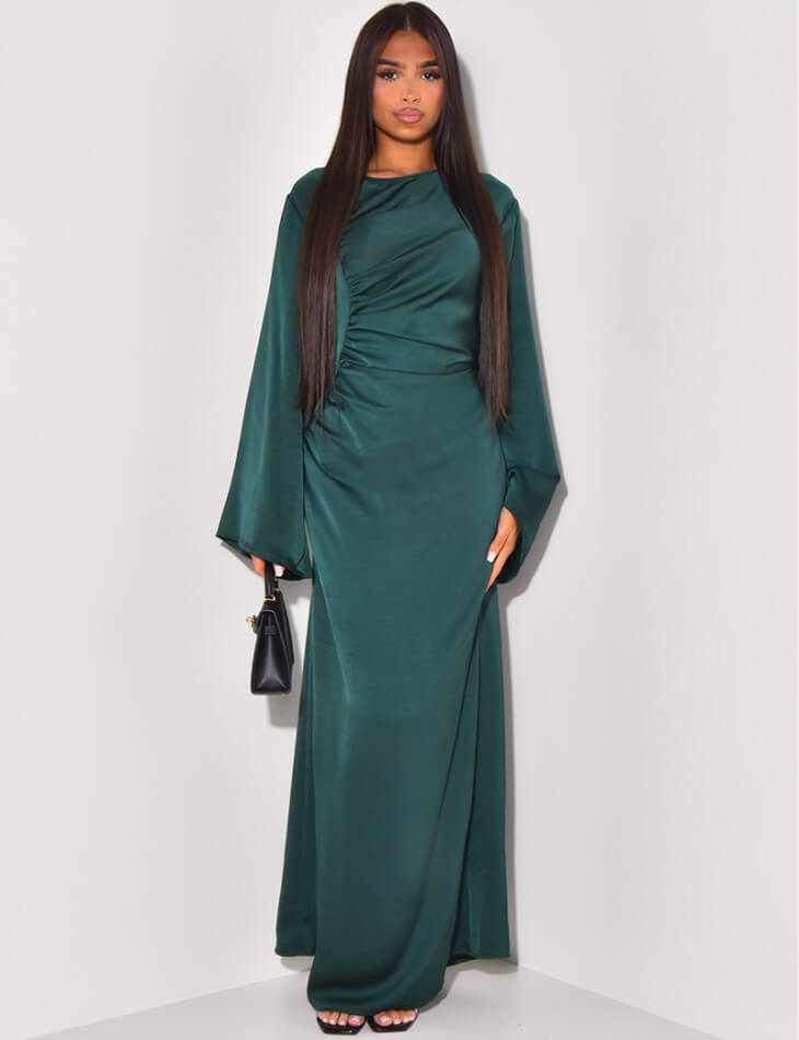 robe-longue-a-nouer