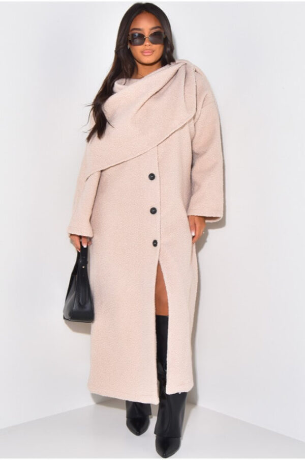 long-open-front-openwear-cardigan-coatigan-winter-warmer-cotigan Draped Collar Scarf-Style Longline Winter Coat