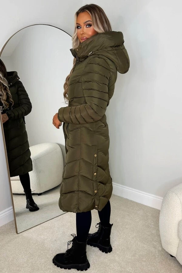 khaki-belted-coat-with-chevron-design-and-cozy-fleece-lining
